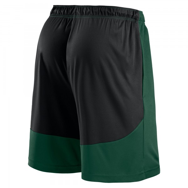Milwaukee Bucks Logo Athletic Hunter Green Launch Performance Shorts