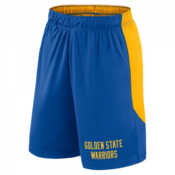 Шорты Golden State Warriors Mens Launch Performance - Royal/Gold