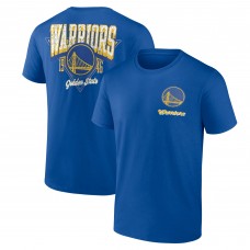 Футболка Golden State Warriors Logo Athletic Never Over - Royal