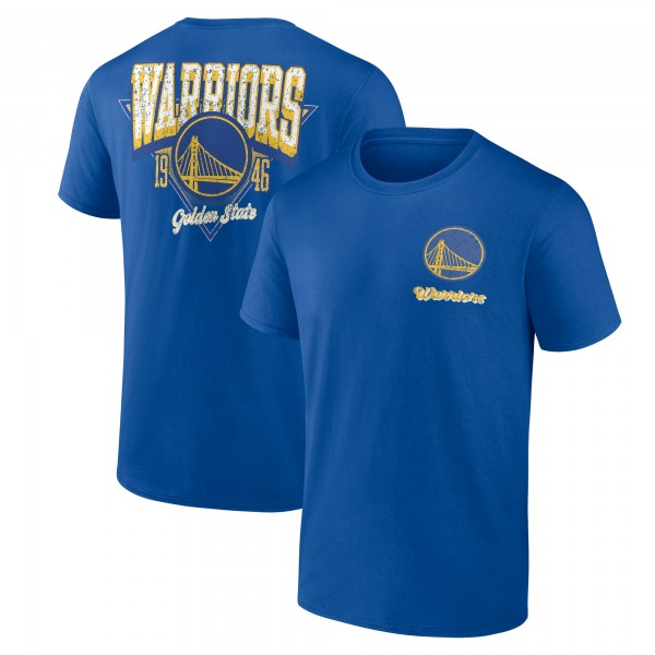 Футболка Golden State Warriors Logo Athletic Never Over - Royal