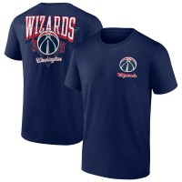 Футболка Washington Wizards Logo Athletic Navy Never Over
