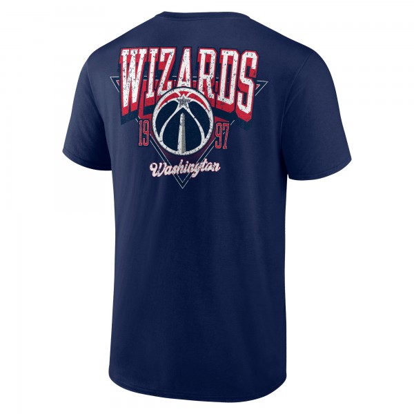 Футболка Washington Wizards Logo Athletic Navy Never Over