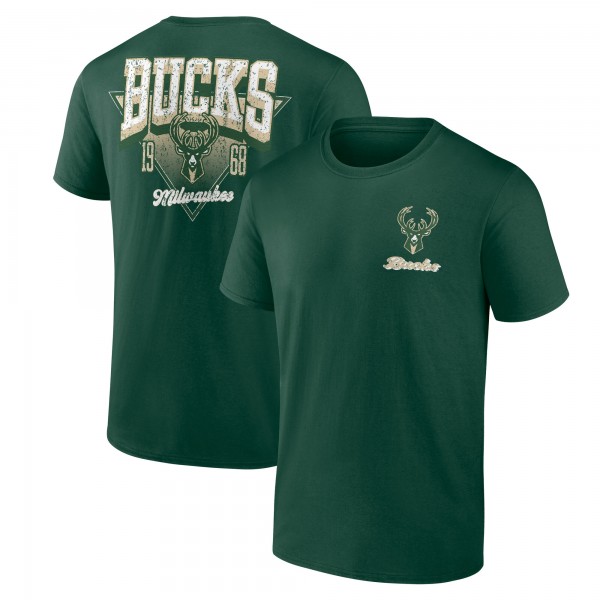 Футболка Milwaukee Bucks Never Over - Hunter Green