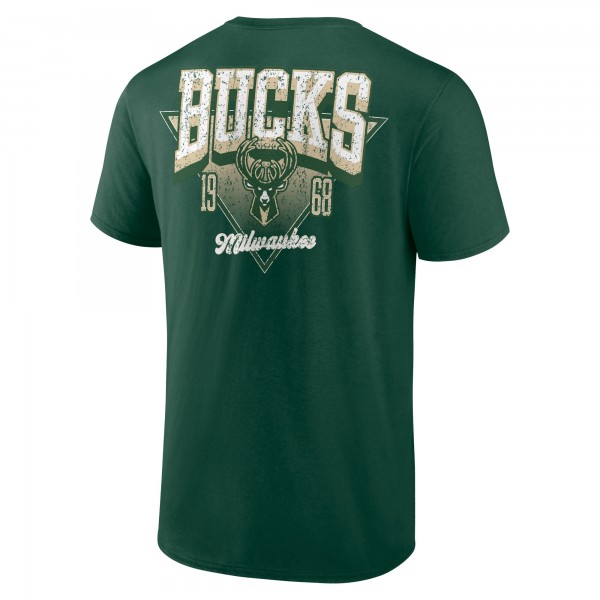 Футболка Milwaukee Bucks Never Over - Hunter Green