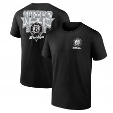 Футболка Brooklyn Nets Logo Athletic Black Never Over