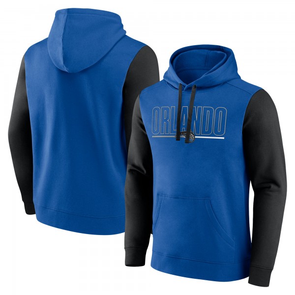 Толстовка Orlando Magic Logo Athletic Blue Outline Colorblock