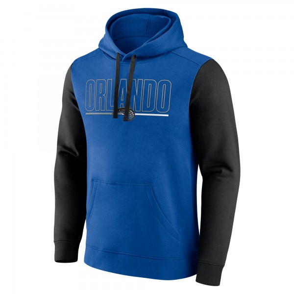 Толстовка Orlando Magic Logo Athletic Blue Outline Colorblock