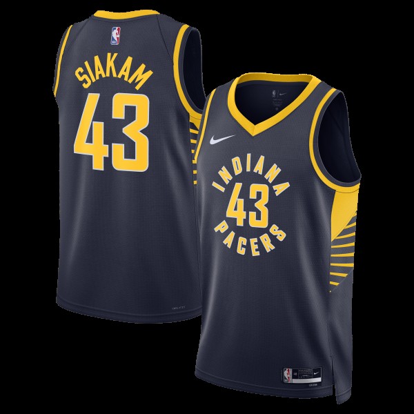 Игровая форма Pascal Siakam Indiana Pacers Nike Unisex Swingman - Icon Edition - Navy