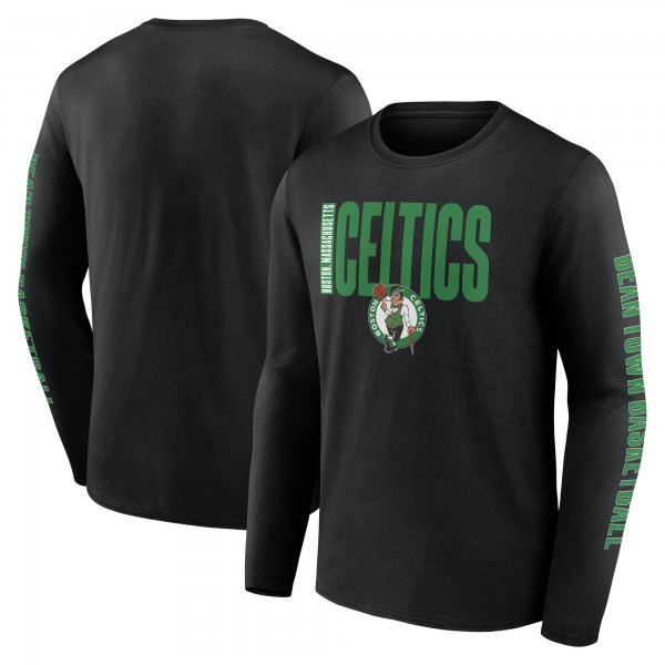 Футболка с длинным рукавом Boston Celtics Vision - Black