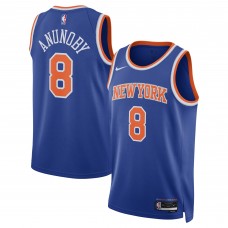 Джерси Unisex New York Knicks OG Anunoby Nike Blue Swingman - Icon Edition