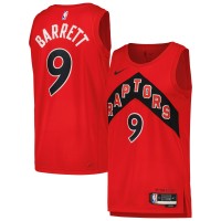 Джерси Unisex Toronto Raptors RJ Barrett Nike Red Swingman Player - Icon Edition