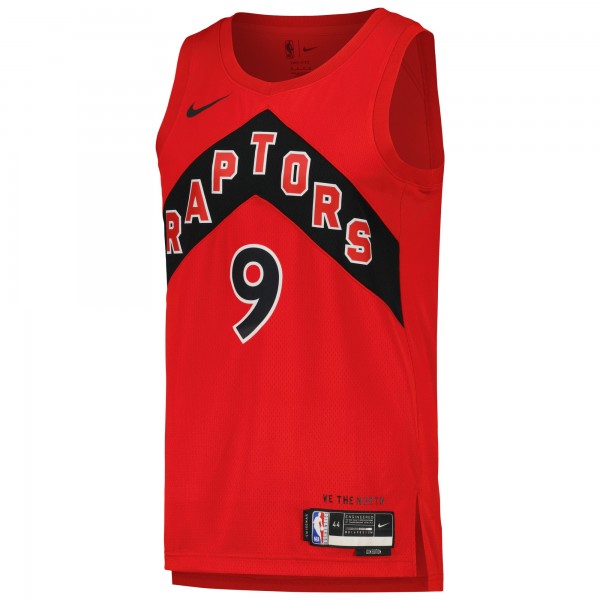 Джерси Unisex Toronto Raptors RJ Barrett Nike Red Swingman Player - Icon Edition