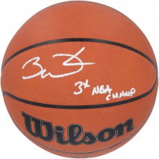 Мяч Dwyane Wade Miami Heat Autographed Authentic Wilson Official Game with 3x NBA Champ Inscription