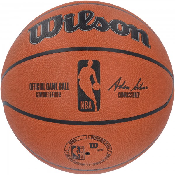 Мяч Dwyane Wade Miami Heat Autographed Authentic Wilson Official Game