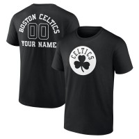 Футболка Boston Celtics Personalized Name & Number Monochrome - Black