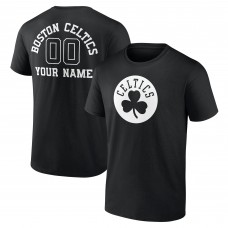 Футболка Boston Celtics Personalized Name & Number Monochrome - Black