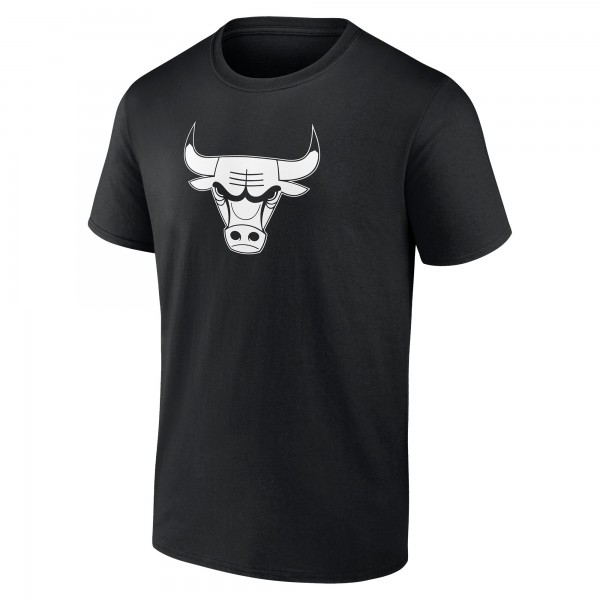 Футболка Chicago Bulls Personalized Name & Number Monochrome - Black