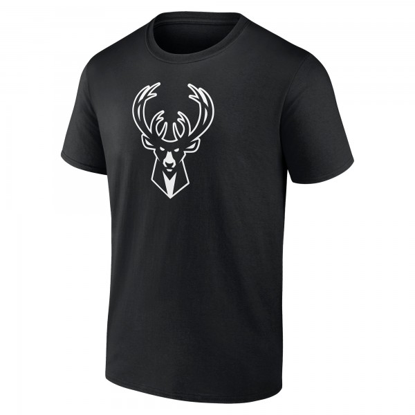 Футболка Milwaukee Bucks Personalized Name & Number Monochrome - Black