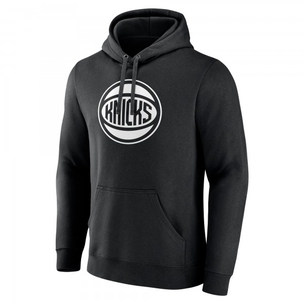 Толстовка New York Knicks Personalized Name & Number Monochrome - Black
