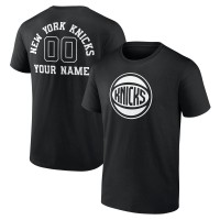 Футболка New York Knicks Personalized Name & Number Monochrome - Black