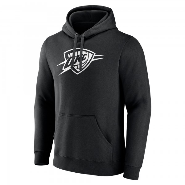 Именная толстовка Oklahoma City Thunder Black Monochrome