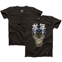 Футболка Indiana Pacers Hyperfly Unisex Year of the Dragon Lunar New Year Collection - Heather Black