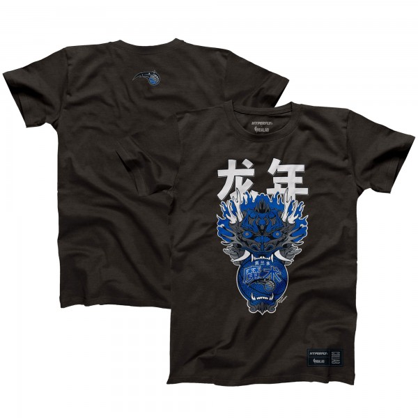 Футболка Unisex Orlando Magic Hyperfly Heather Black Year of the Dragon Lunar New Year Collection