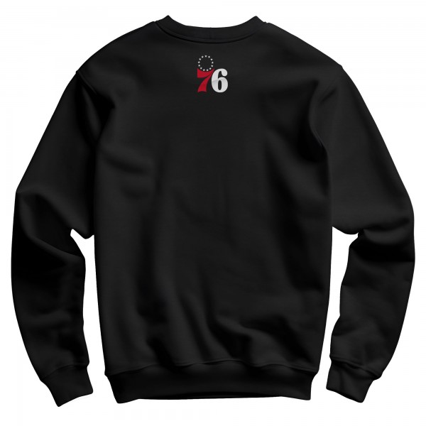 Unisex Philadelphia 76ers Hyperfly Heather Black Year of the Dragon Lunar New Year Collection Pullover Sweatshirt