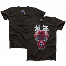 Unisex Washington Wizards Hyperfly Heather Black Year of the Dragon Lunar New Year Collection T-Shirt