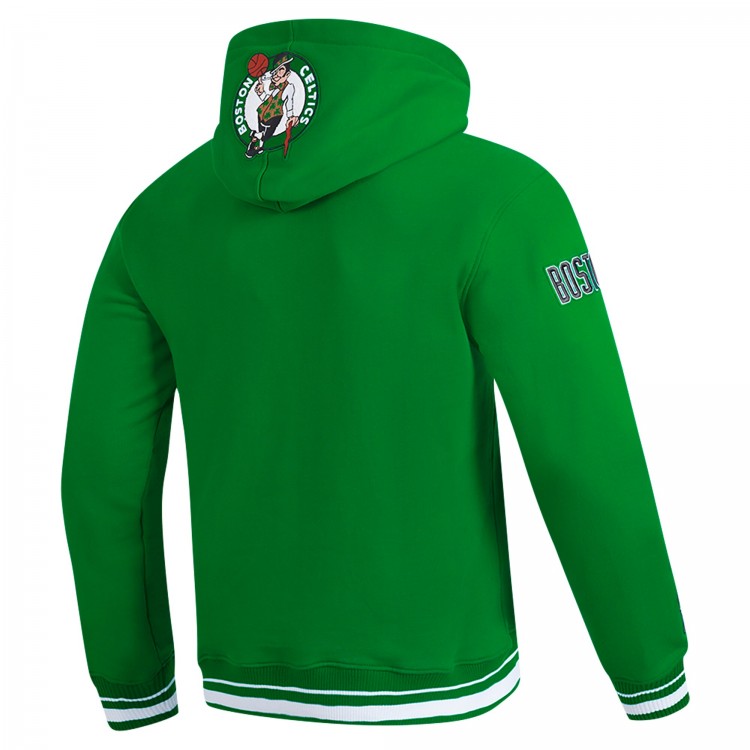 Boston Celtics Pro Standard Area Code Pullover Hoodie Kelly Green