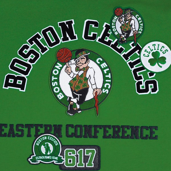 Толстовка Boston Celtics Pro Standard Area Code - Kelly Green