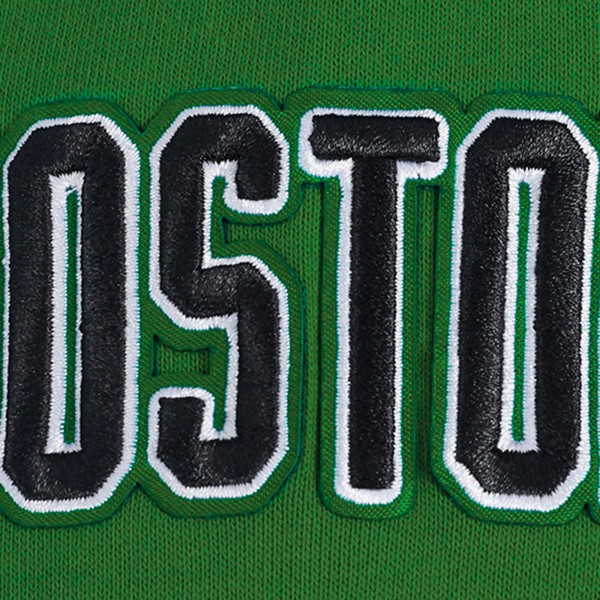 Толстовка Boston Celtics Pro Standard Area Code - Kelly Green