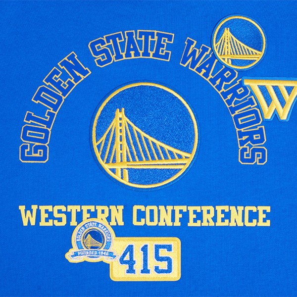 Толстовка Golden State Warriors Pro Standard Area Code - Royal