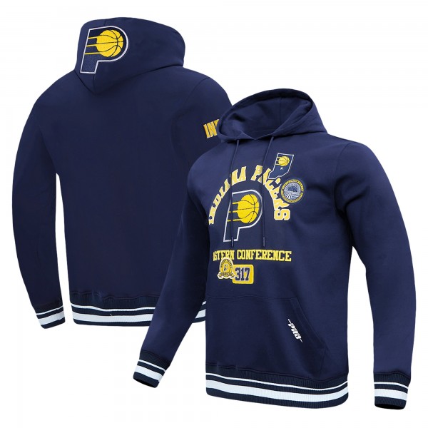 Indiana Pacers Pro Standard Navy Area Code Pullover Hoodie