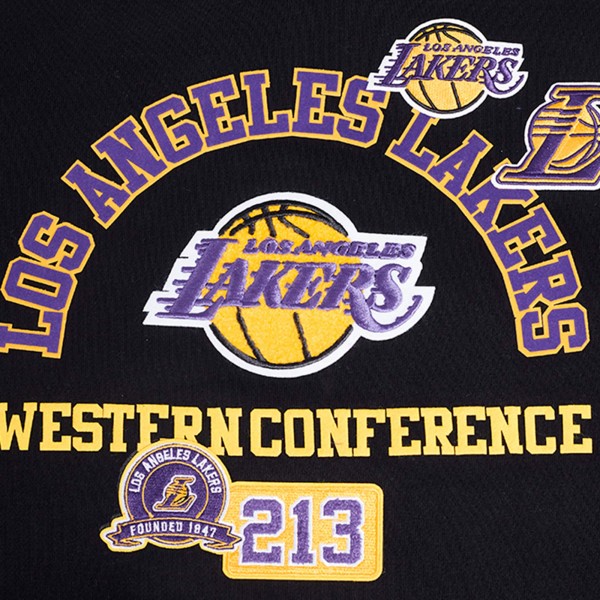 Толстовка Los Angeles Lakers Pro Standard Area Code - Black
