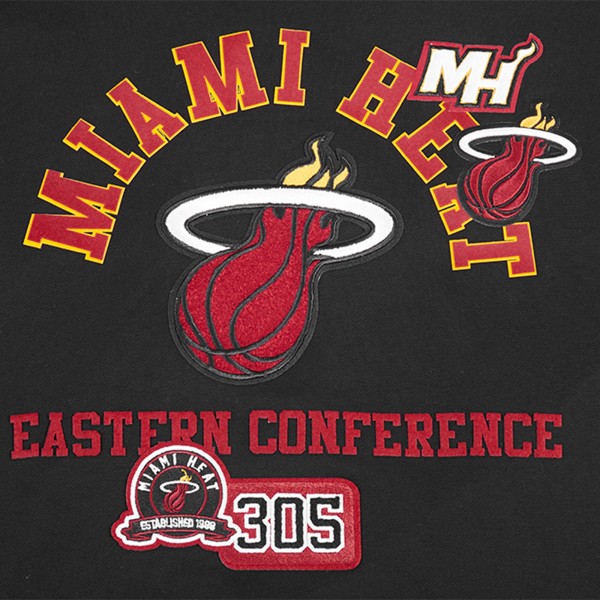 Толстовка Miami Heat Pro Standard Black Area Code