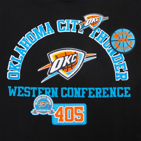 Толстовка Oklahoma City Thunder Pro Standard Black Area Code