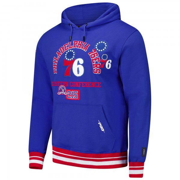 Philadelphia 76ers Pro Standard Red Area Code Pullover Hoodie