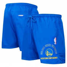 Шорты Golden State Warriors Pro Standard Area Code - Royal