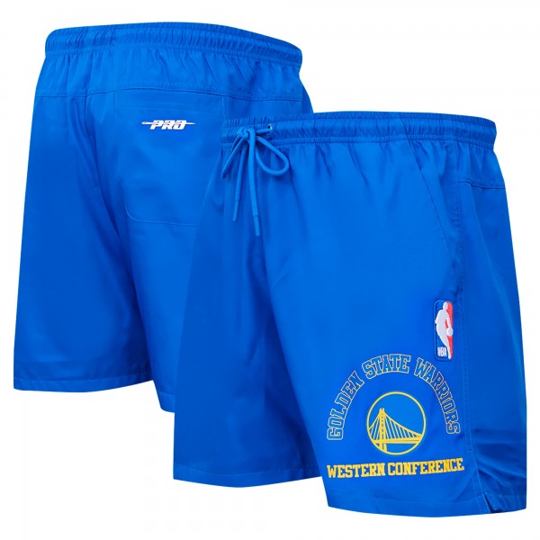 Шорты Golden State Warriors Pro Standard Area Code - Royal