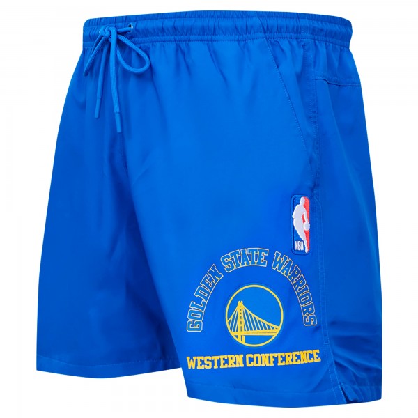 Шорты Golden State Warriors Pro Standard Area Code - Royal