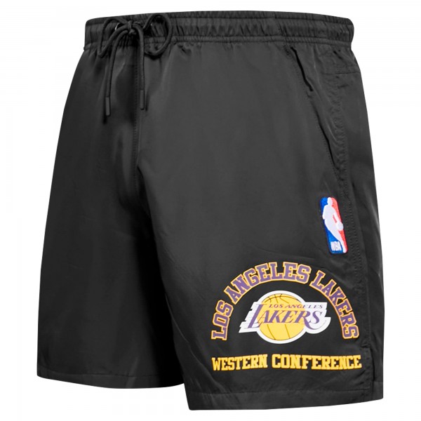 Шорты Los Angeles Lakers Pro Standard Area Code - Black