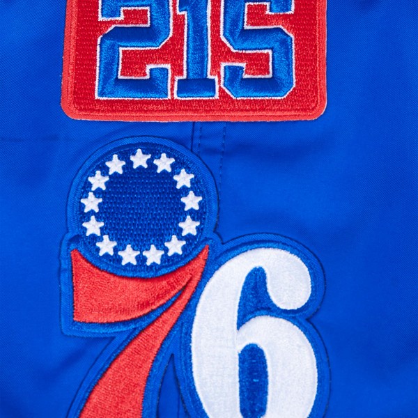 Philadelphia 76ers Pro Standard Royal Area Code Shorts