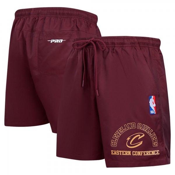 Cleveland Cavaliers Pro Standard Wine Area Code Shorts