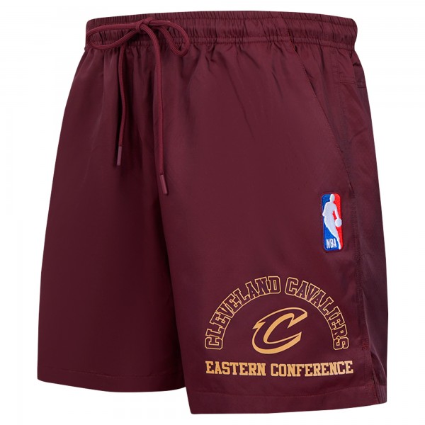 Cleveland Cavaliers Pro Standard Wine Area Code Shorts