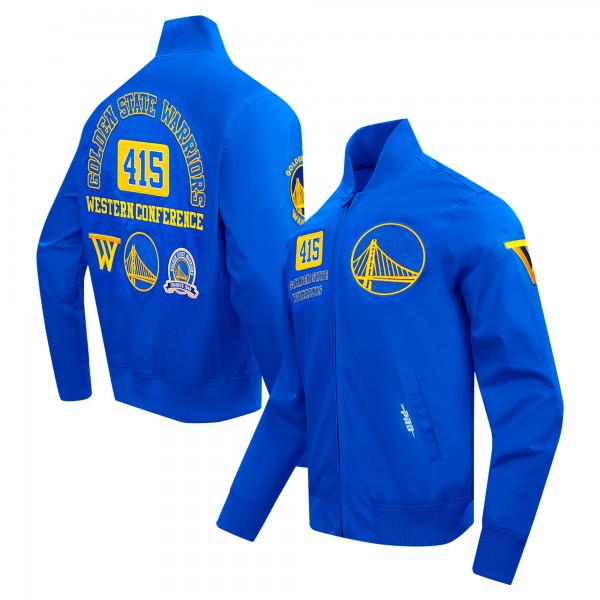 Кофта на молнии Golden State Warriors Pro Standard Area Code - Royal