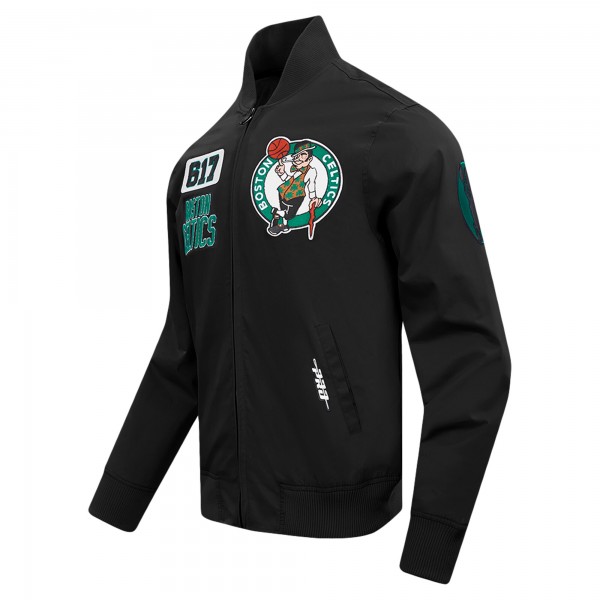 Кофта на молнии Boston Celtics Pro Standard Area Code Twill - Black