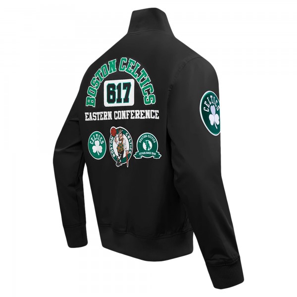 Кофта на молнии Boston Celtics Pro Standard Area Code Twill - Black
