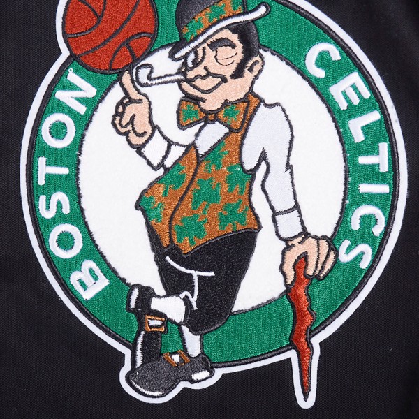 Кофта на молнии Boston Celtics Pro Standard Area Code Twill - Black