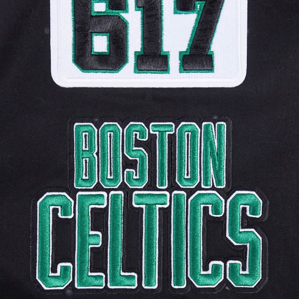 Кофта на молнии Boston Celtics Pro Standard Area Code Twill - Black
